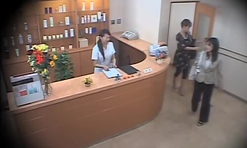 Two cute Asians screwed hard in massage video