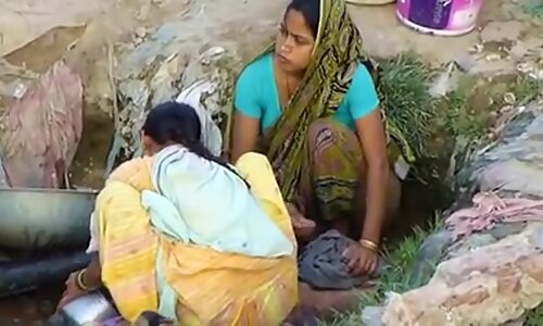 Indian Village Girl Spied In Outdoor Hidden