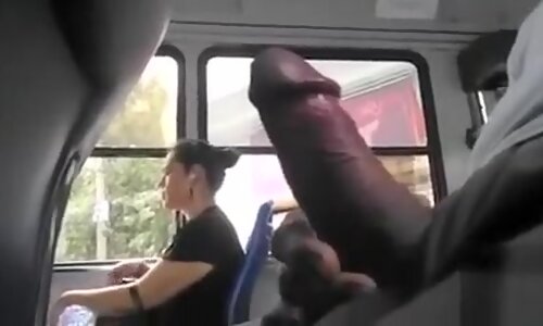 Public masturbation on a bus turns him on