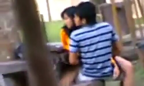 Paki Indian Public Sex On Bench