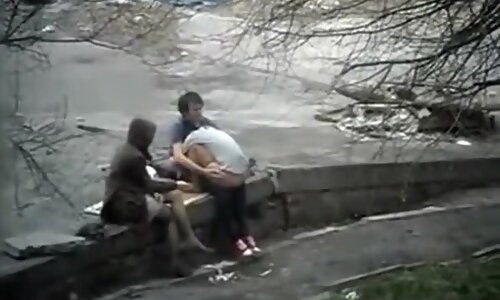 Daring teen 18+ at public place