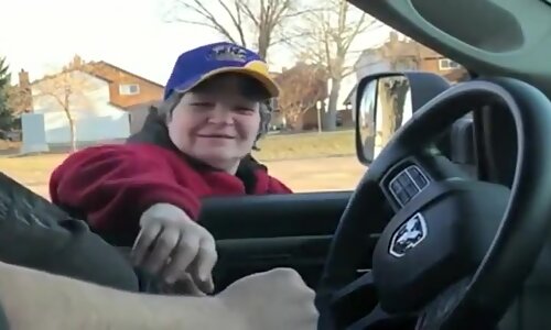 Granny is happy to help with the boner