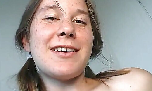 Alexia creampied in her hairy pussy