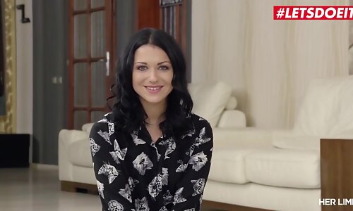 Jessica Lincoln Russian Brunette Gets Hard Meat In Her Perfect Ass